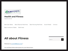 Tablet Screenshot of ecaworldfitness.com